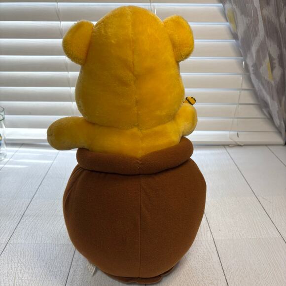 Winnie The Pooh In A Honey Pot Stuffed Bear - Picture 4 of 11